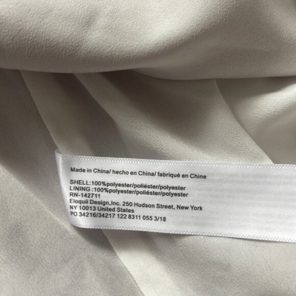 Eloquii Red & White Chevron Embroidered Maxi Dress Size 22 - Picture 9 of 15